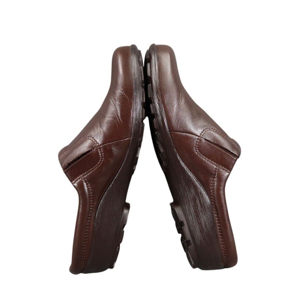 Walking Cradles Shoes Women 8.5 Slip On Clog Classic Comfort Leather Hamlet Mule - Picture 10 of 15
